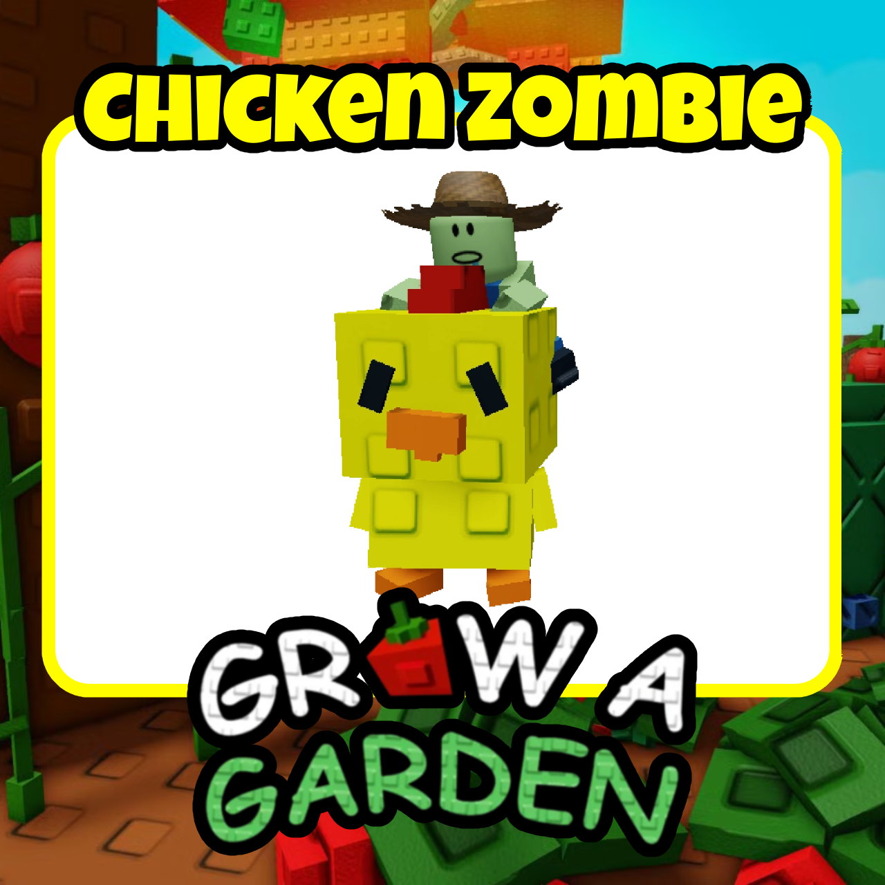 Chicken Zombie - Grow A Garden - For Sale!