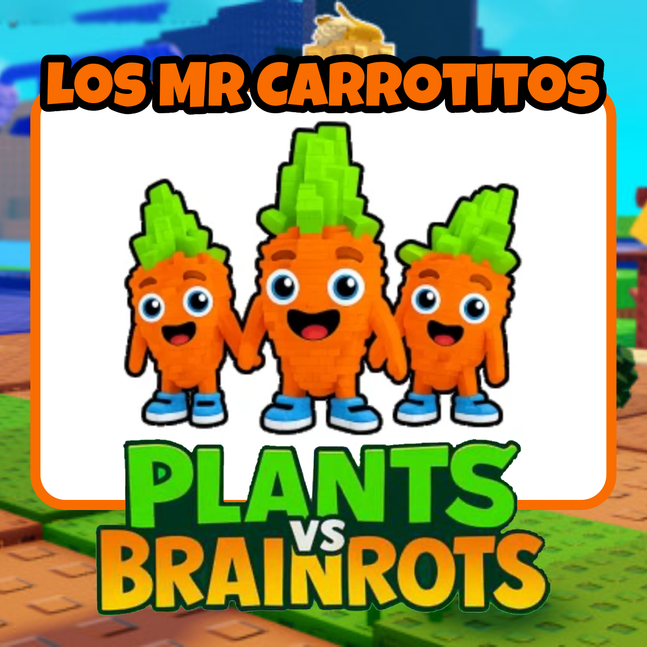 Los Mr Carrotitos - Plants vs Brainrots - For Sale!