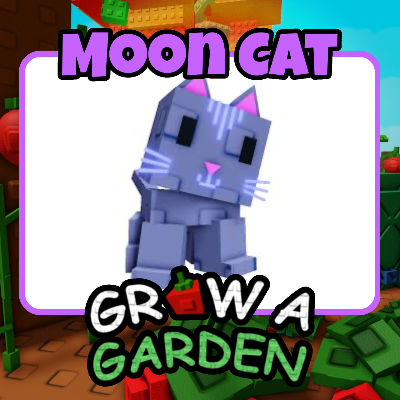 Moon Cat - Grow A Garden - For Sale!