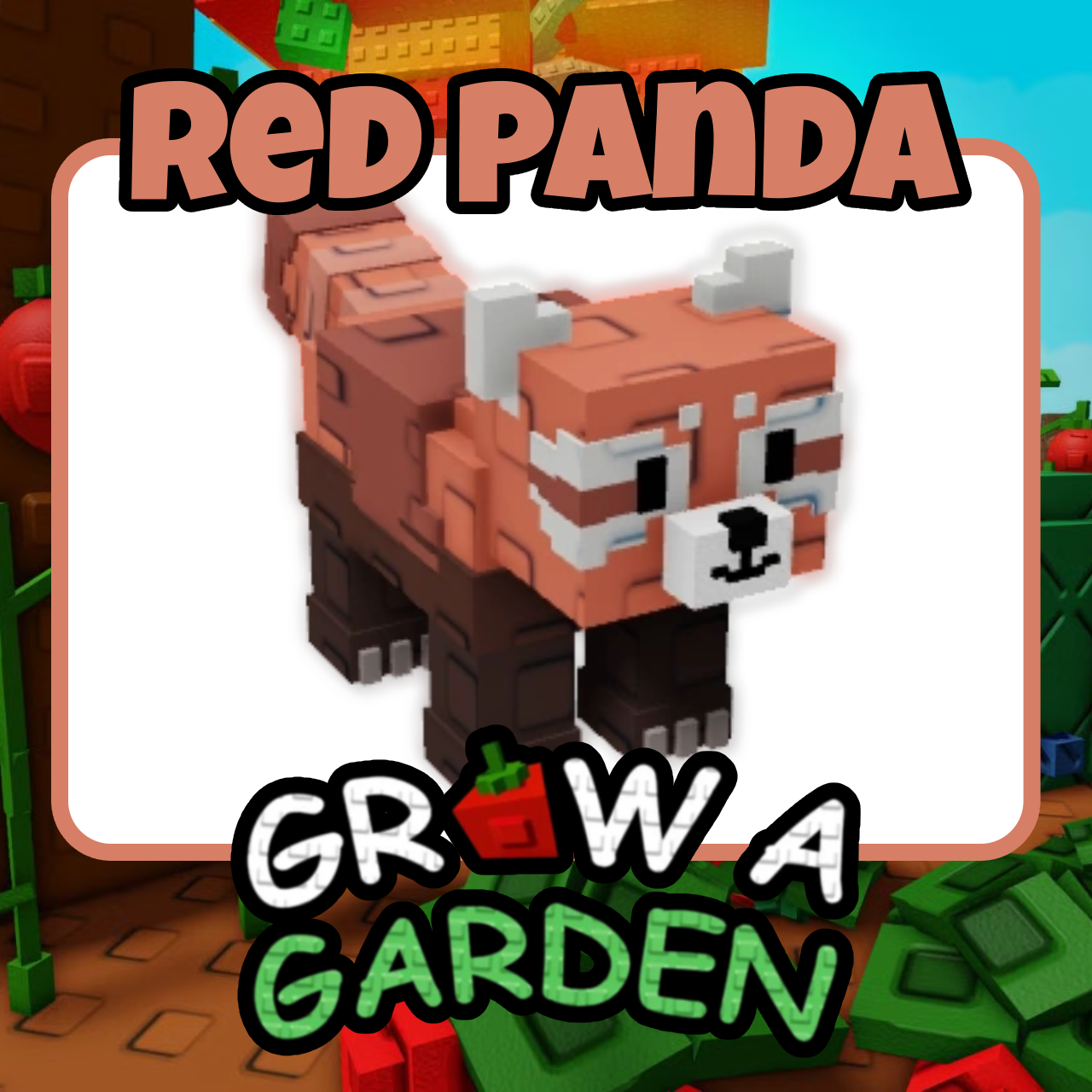 Red Panda - Grow A Garden - For Sale!