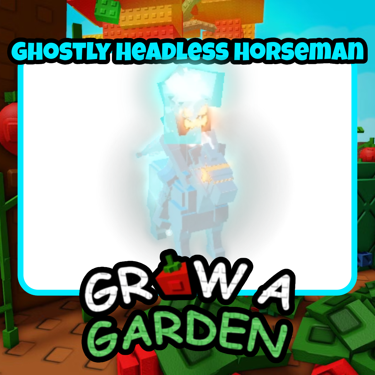 Ghostly Headless Horseman - Grow A Garden - For Sale!